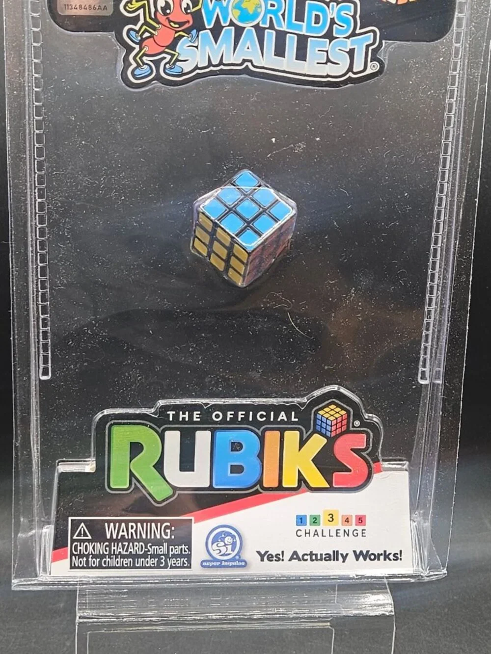Worlds Smallest Rubiks Cube Official Super Impulse Puzzle Toy